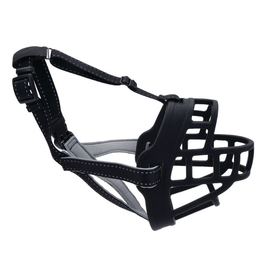 Soft basket muzzle, black, , large image number null